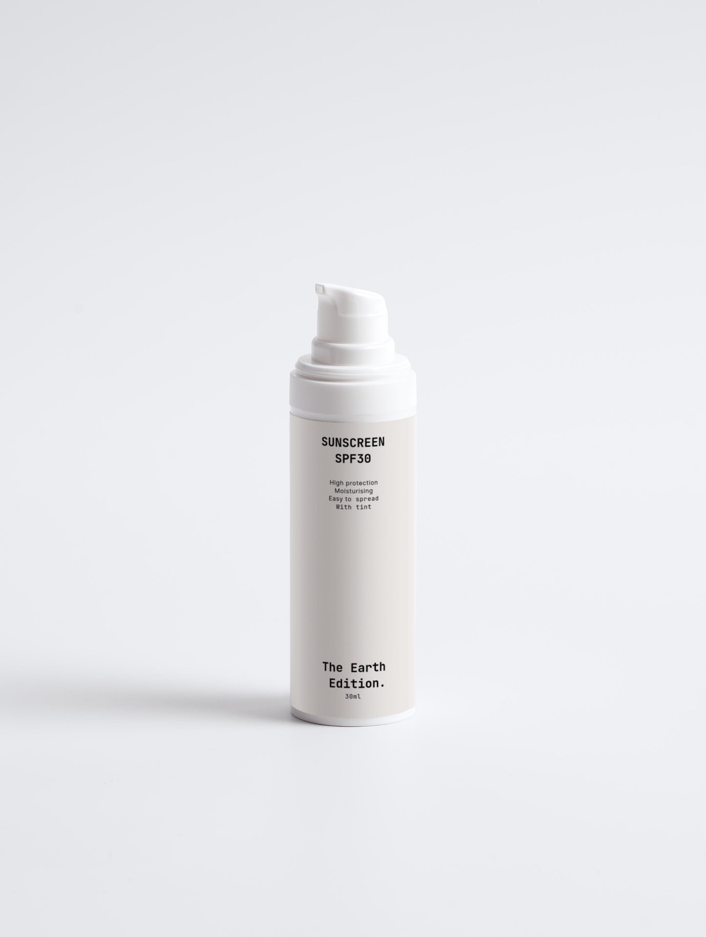Sunscreen SPF30, with tint